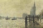 Claude Monet The Thames Below Westminster oil painting